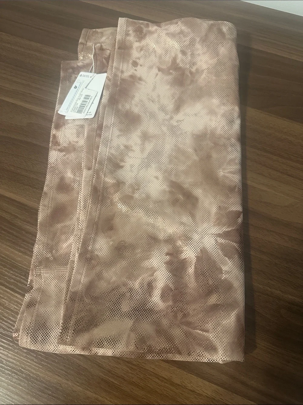 NWT Lululemon Customizable Snap Scarf *Shine Diamond Dye Misty Shell Cacao Diffu